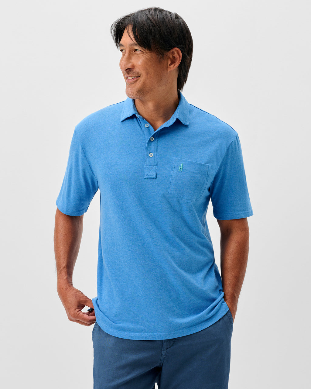 Johnnie-O Original 4-Button Polo - Heathered 2.0