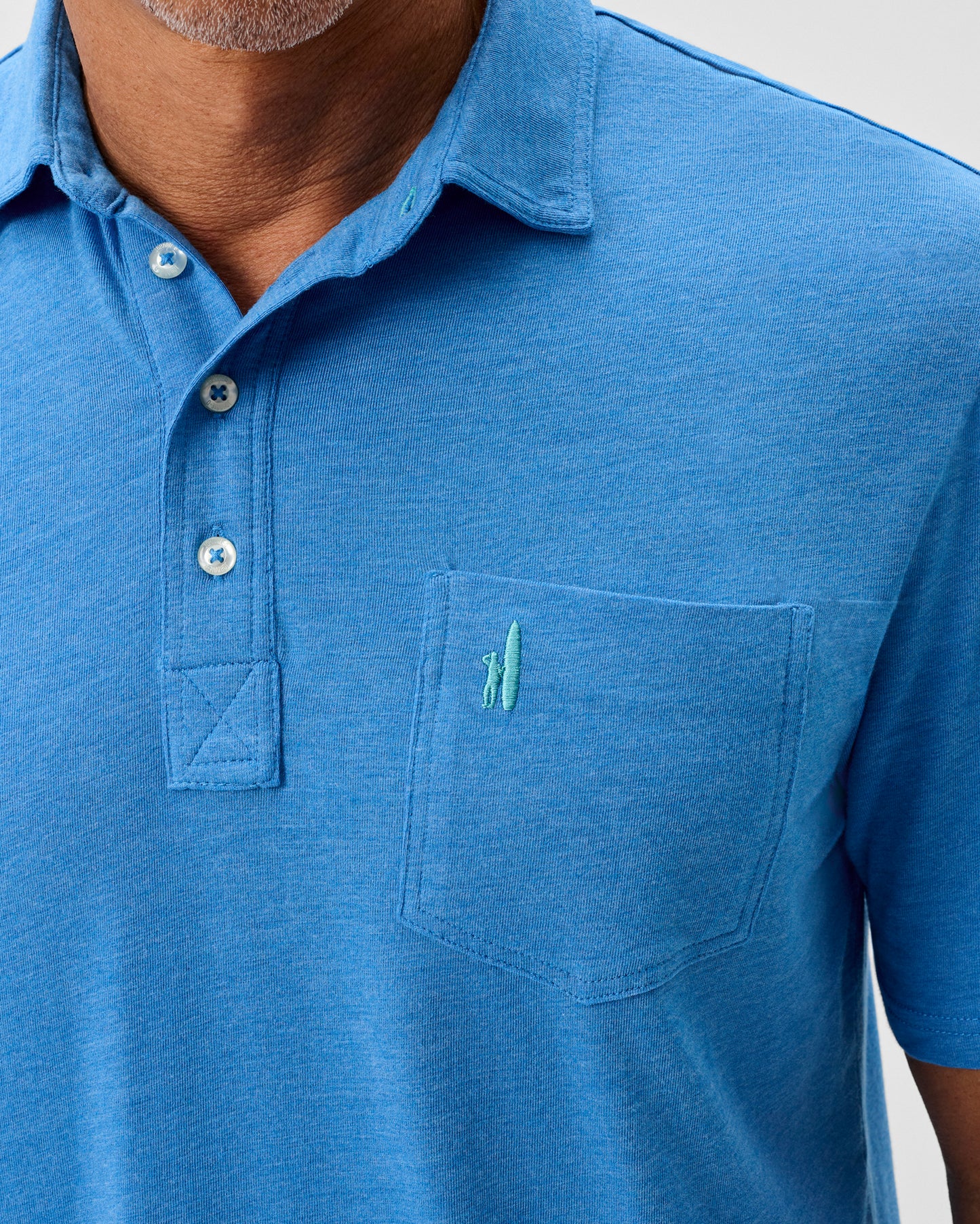 Johnnie-O Original 4-Button Polo - Heathered 2.0