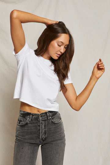 Perfect White Tee Springsteen Ringspun Cotton Tee
