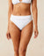 Tommy Bahama Eyelet Hideaway High-Waist Bikini Bottom