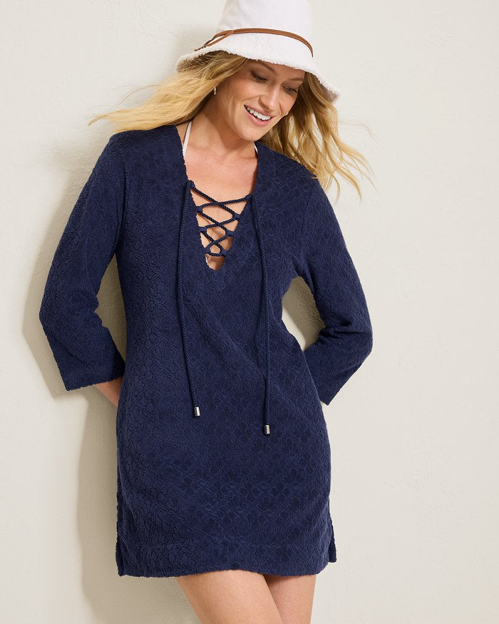 Tommy Bahama Textured Terry Beach Tunic