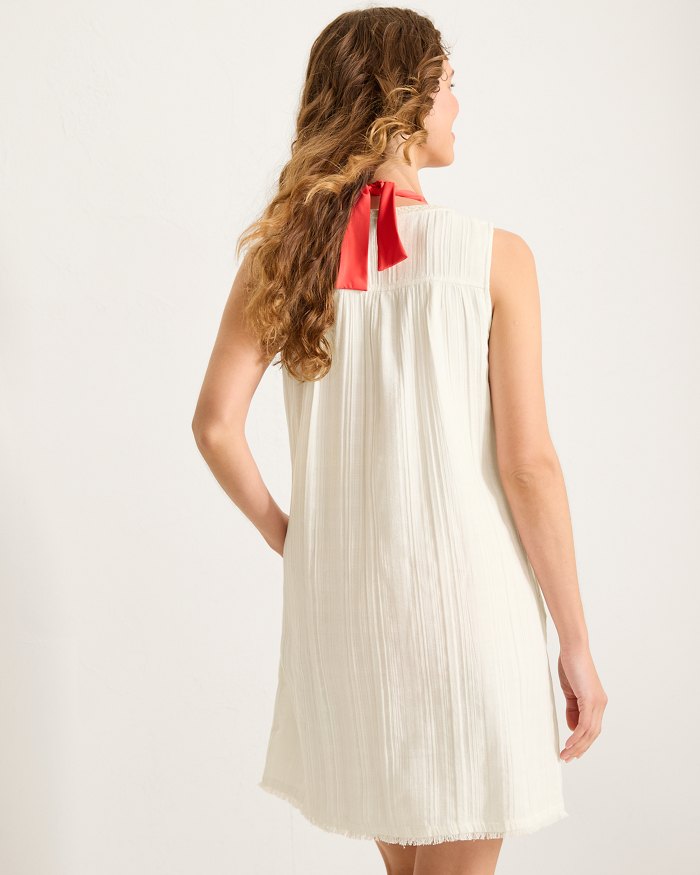 Tommy Bahama Mykonos Gauze Coverup Shift Dress