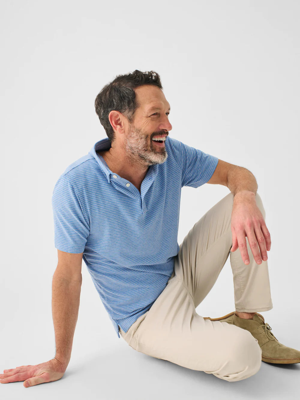 Faherty Movement™ Short-Sleeve Polo