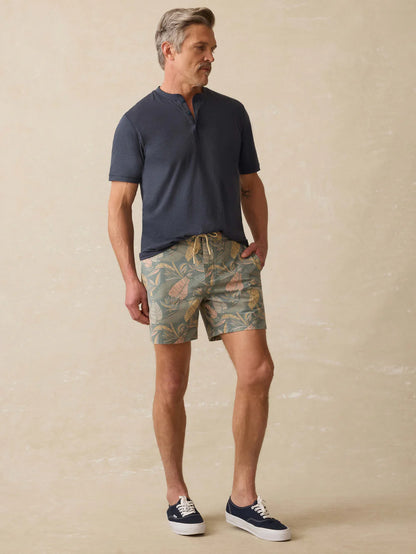 Faherty Short-Sleeve Sunwashed Henley