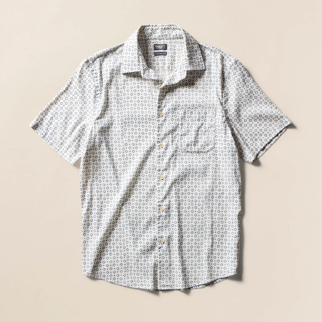 Faherty Short-Sleeve Movement™ Monterey Shirt