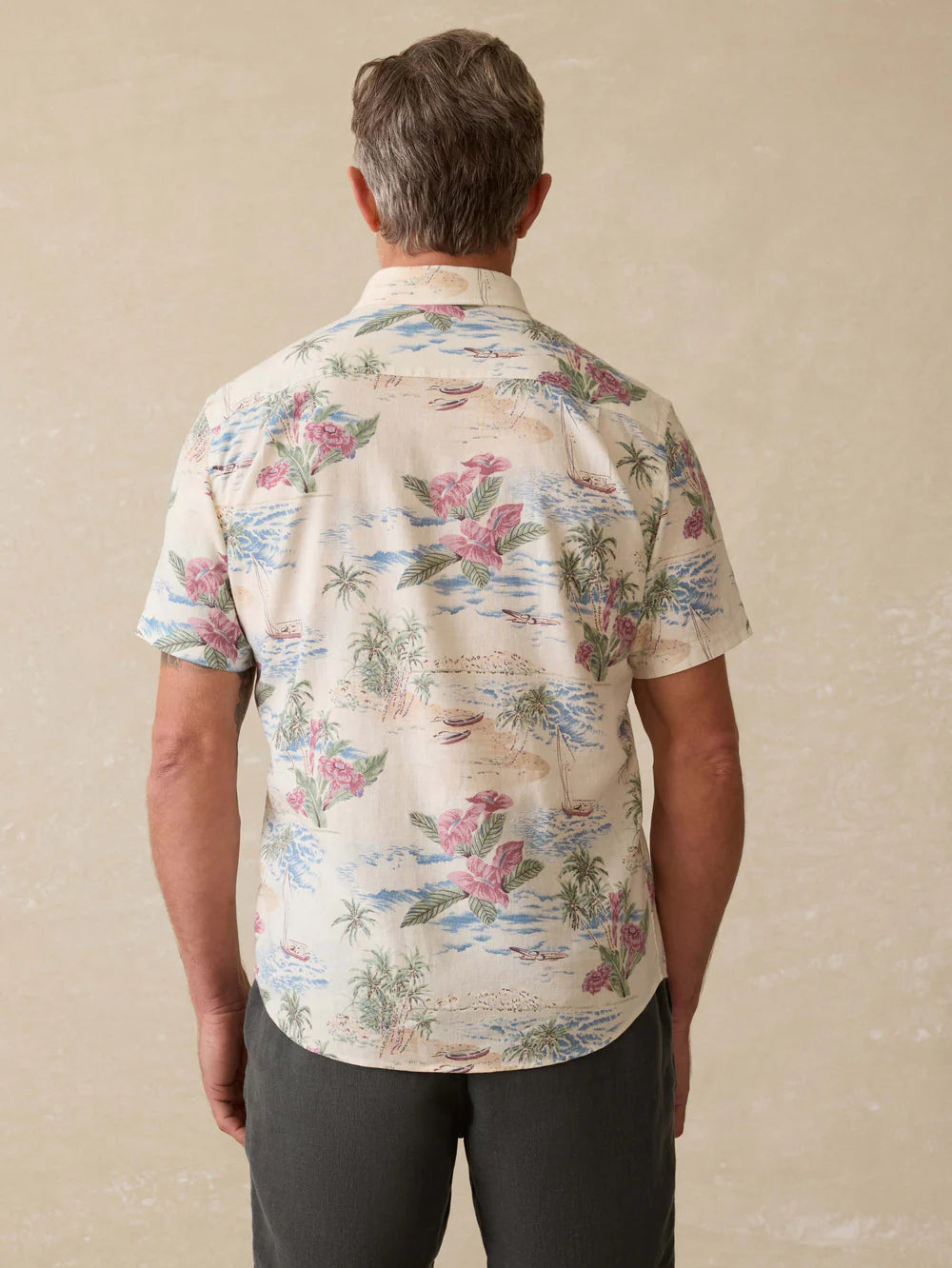 Faherty Short-Sleeve Breeze Shirt
