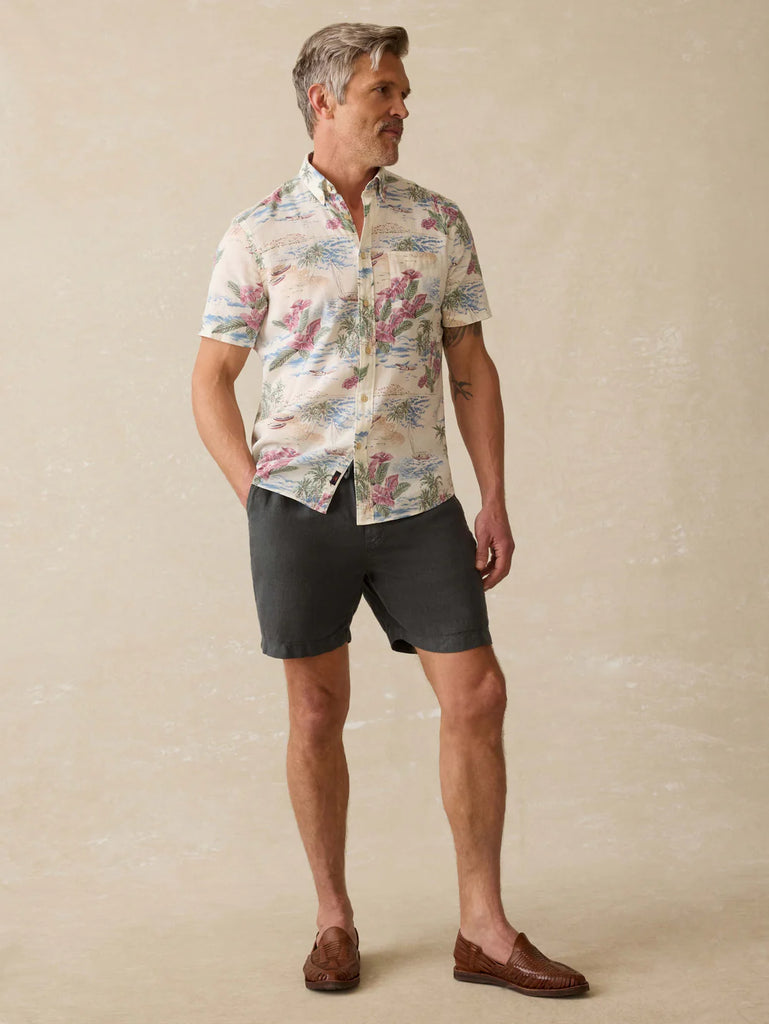 Faherty Short-Sleeve Breeze Shirt