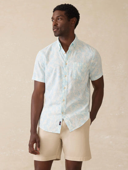 Faherty Short-Sleeve Breeze Shirt
