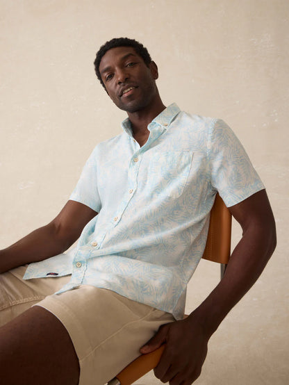 Faherty Short-Sleeve Breeze Shirt