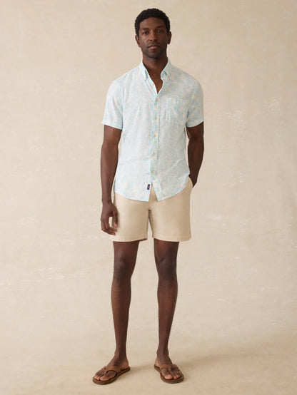 Faherty Short-Sleeve Breeze Shirt