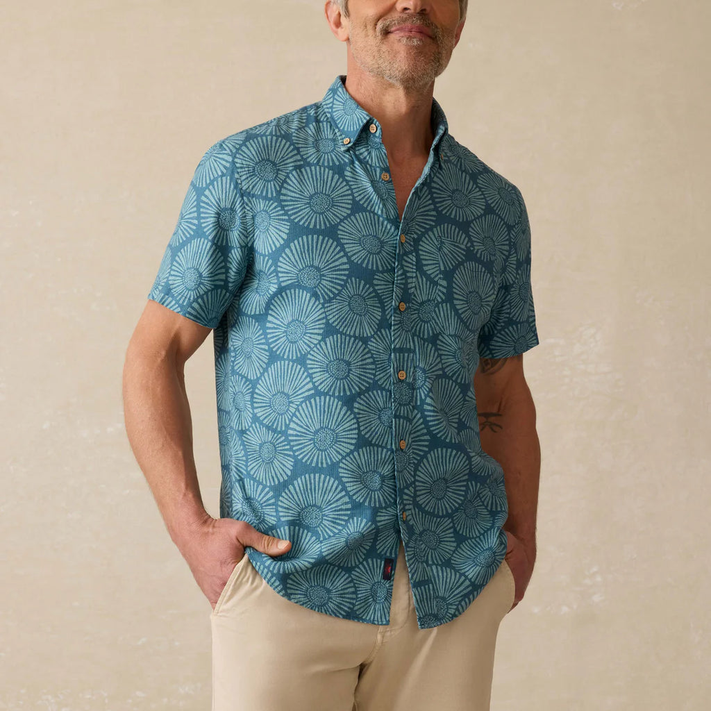 Faherty Short-Sleeve Breeze Shirt