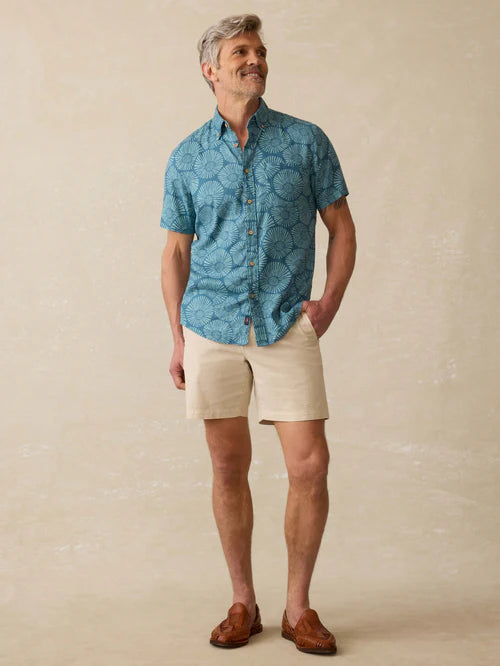 Faherty Short-Sleeve Breeze Shirt