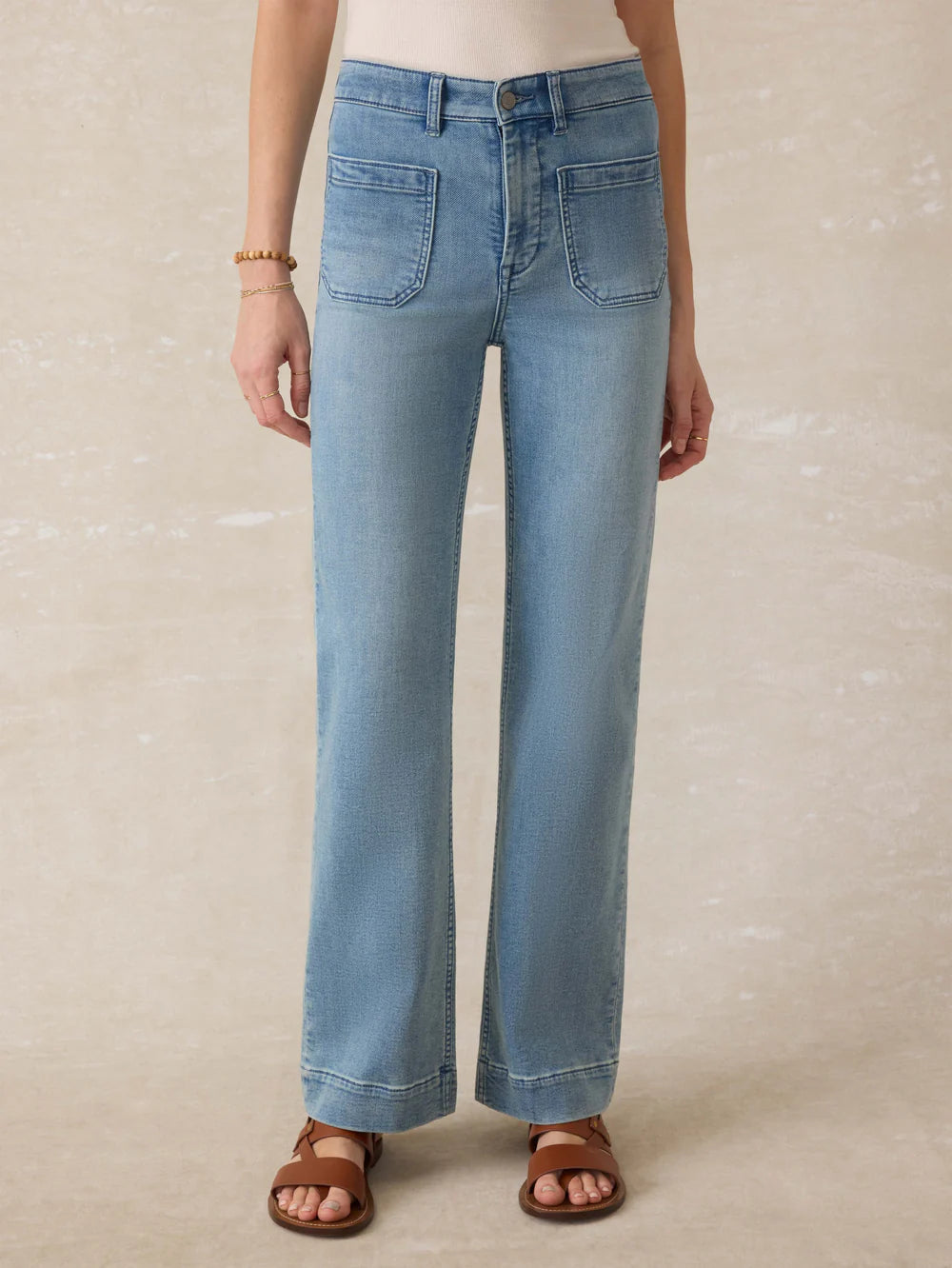 Faherty Stretch Terry Patch Pocket Pant