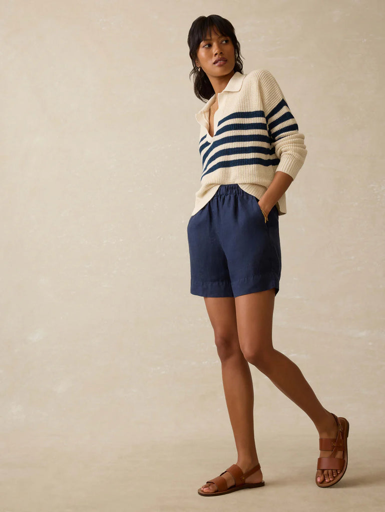 Faherty Laguna Linen Bayview Short