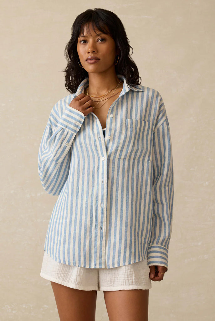Faherty Laguna Linen Relaxed Shirt