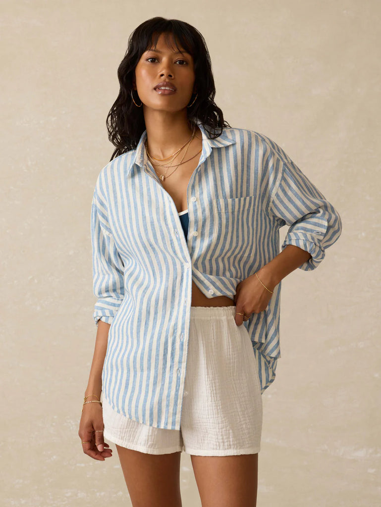 Faherty Laguna Linen Relaxed Shirt