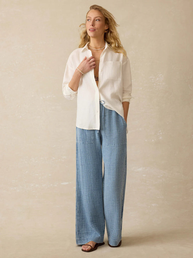 Faherty Laguna Linen Relaxed Shirt