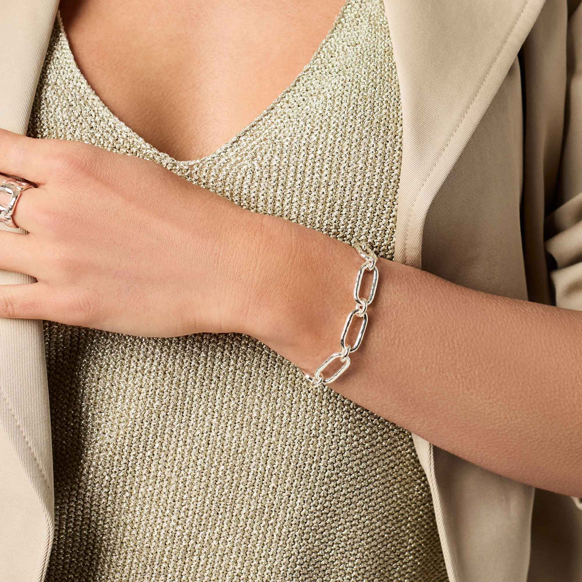 Julie Vos Sahara Demi Link Bracelet
