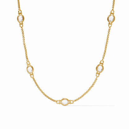 Julie Vos Saratoga Stone Station Necklace