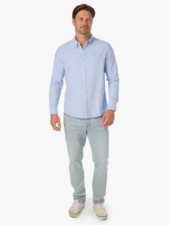 Fair Harbor Salty Oxford Shirt