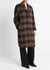 Vince Shadow Plaid Car Coat