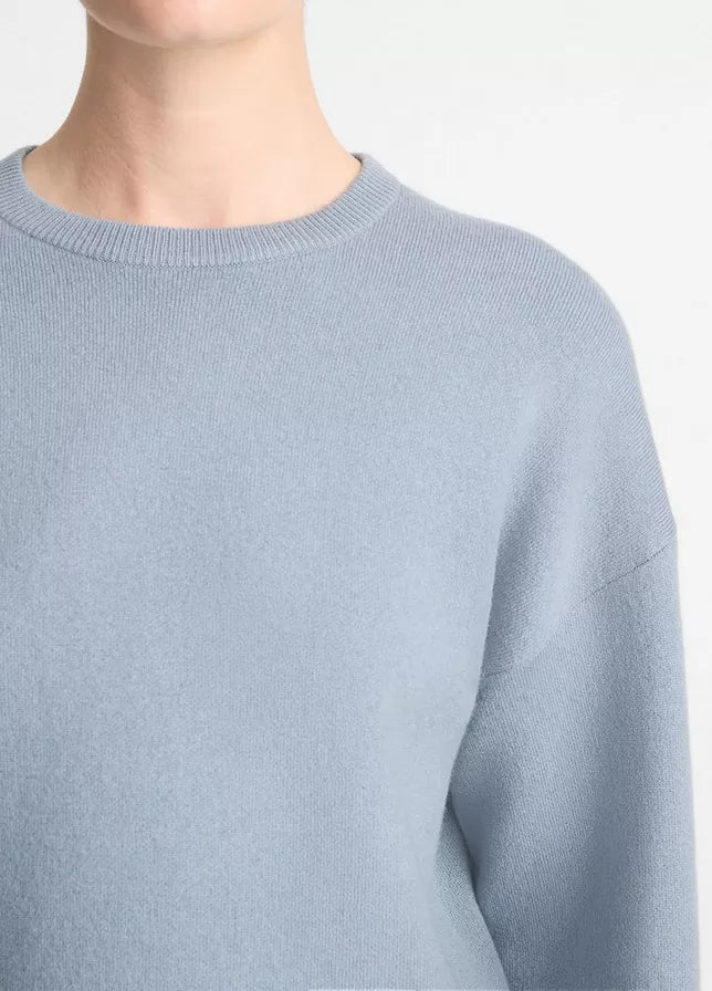 Vince Structured Wool-Blend Pullover