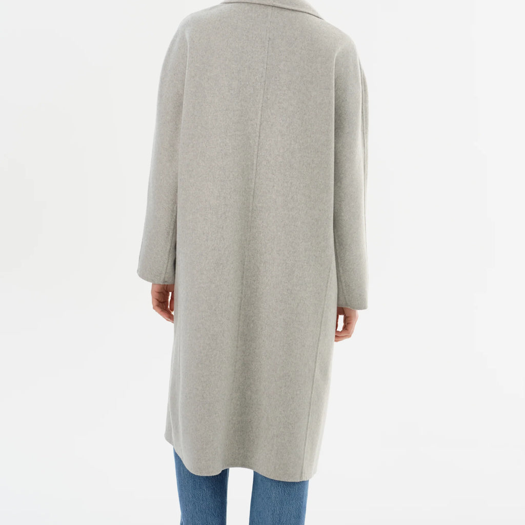 Lamarque Thara Shawl Collar Wool Coat