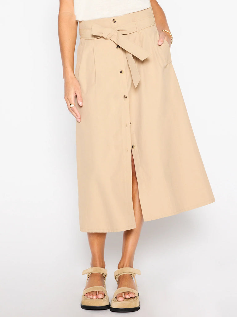 Chanae D-Ring Belted Skirt – J. Brooks Boutique