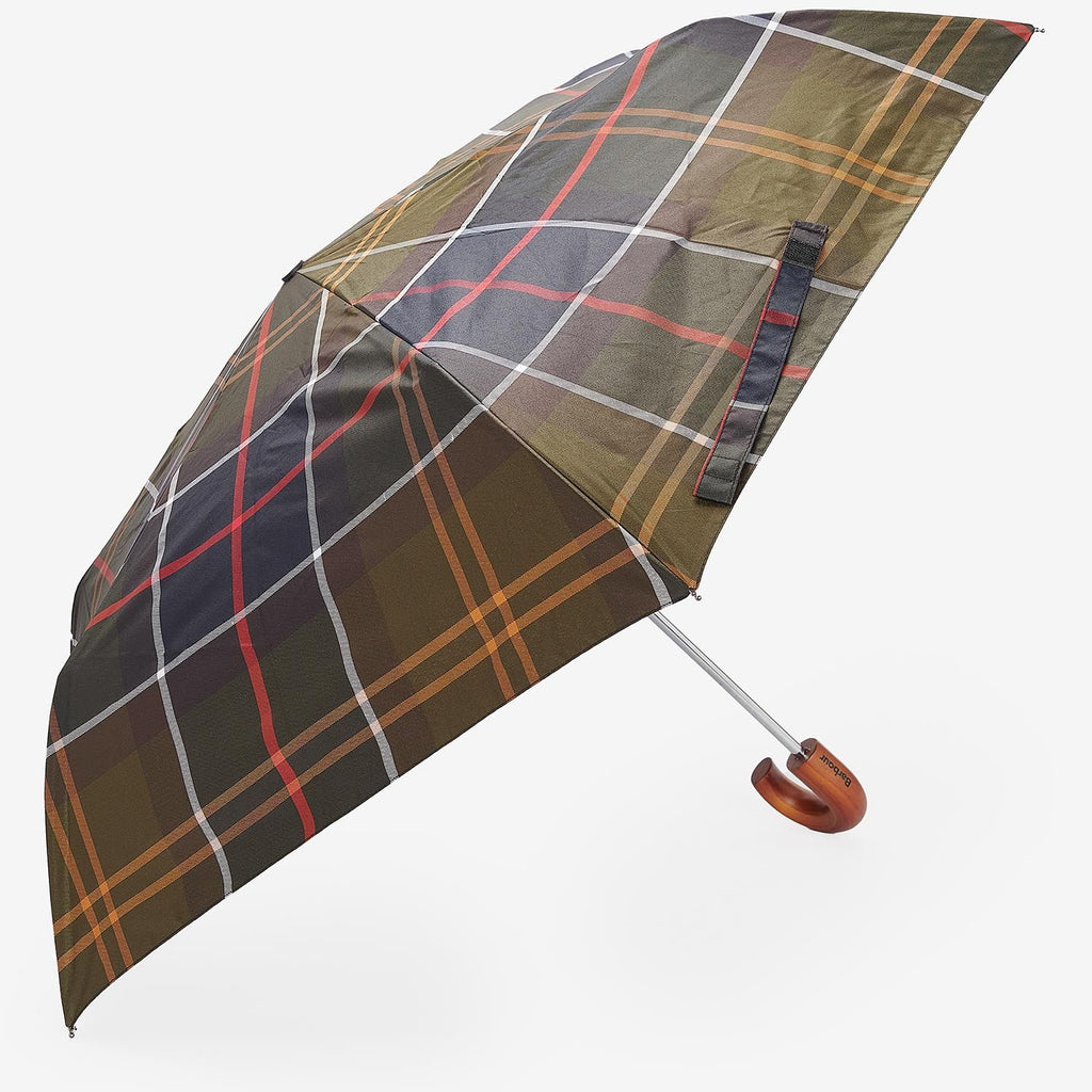 Barbour Tartan Mini Umbrella