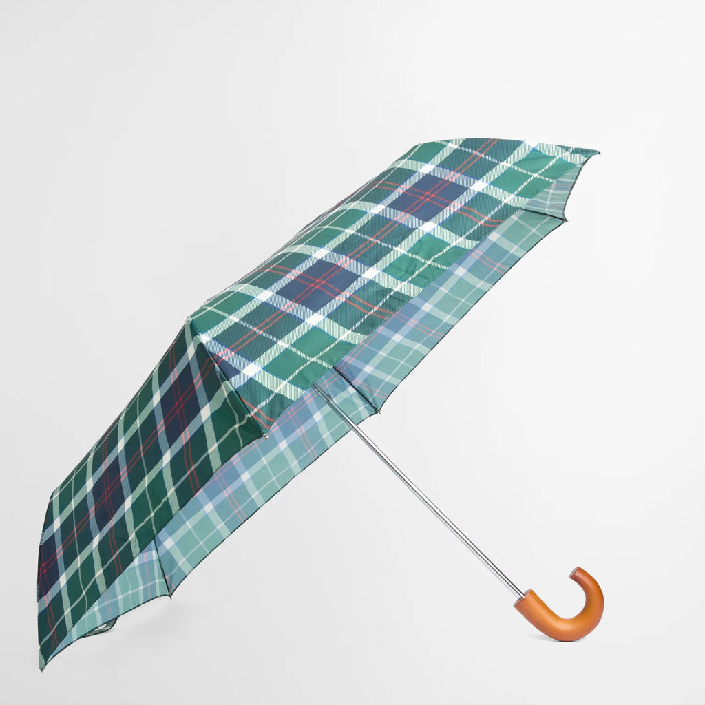 Barbour Tartan Mini Umbrella