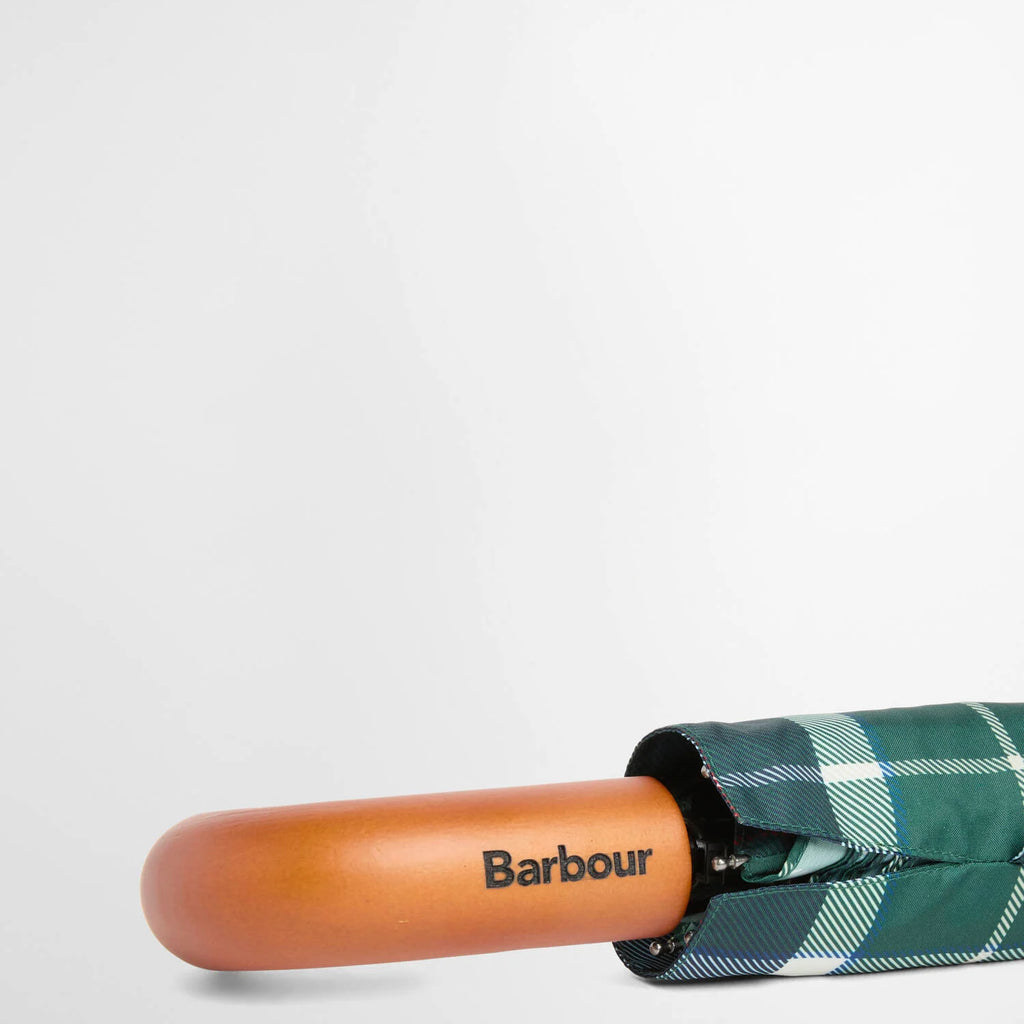 Barbour Tartan Mini Umbrella