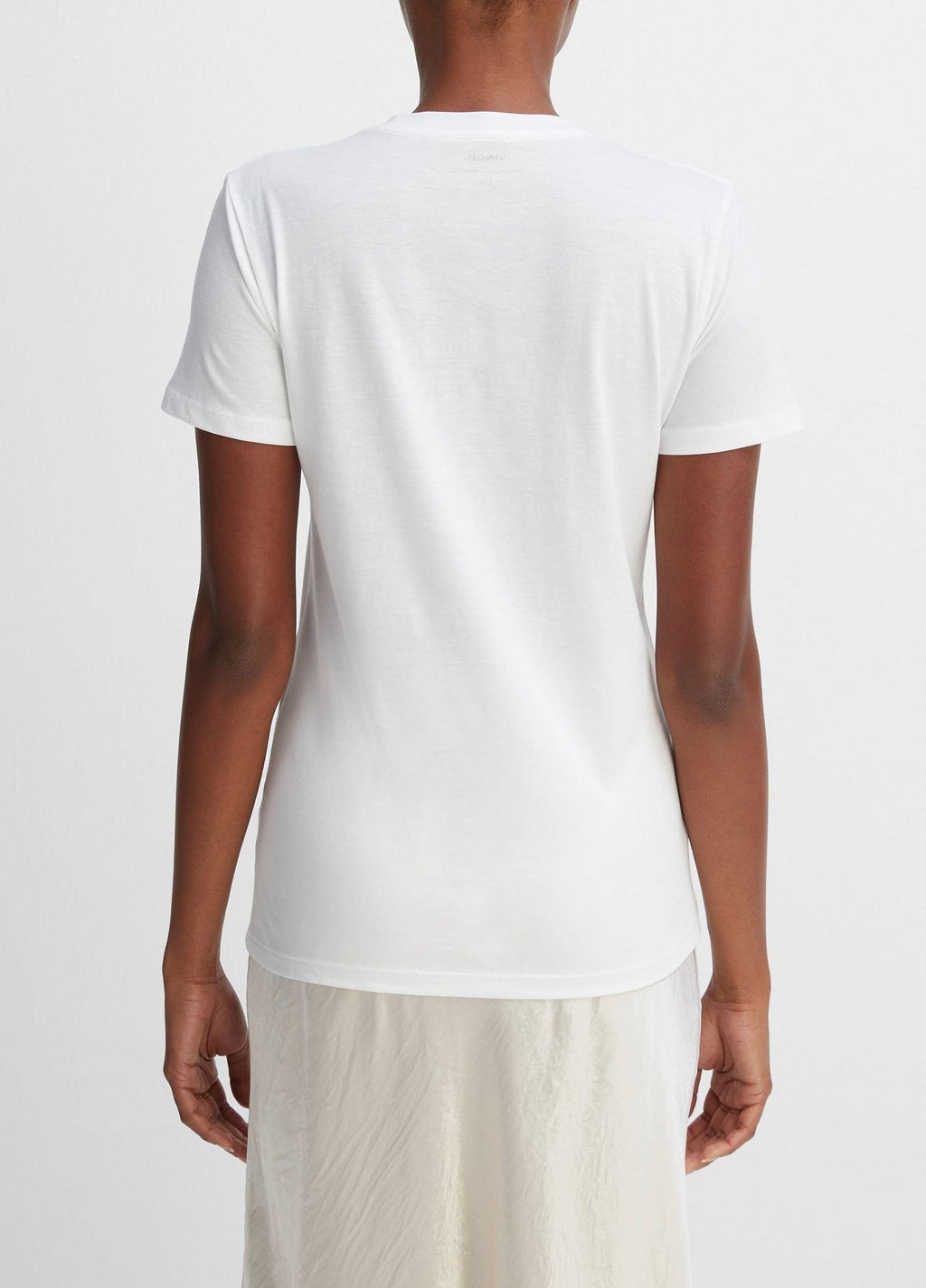 Vince Essential Pima Cotton Crew Neck T-Shirt