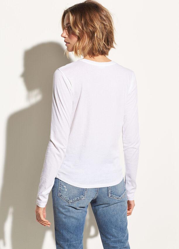 Vince Essential Long Sleeve Crew
