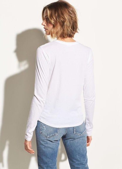 Vince Essential Long Sleeve Crew
