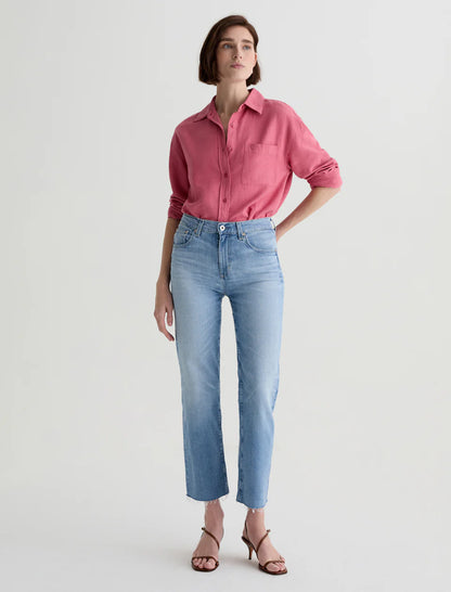 AG Brinley Crop Mid-Rise Straight