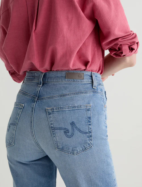 AG Brinley Crop Mid-Rise Straight