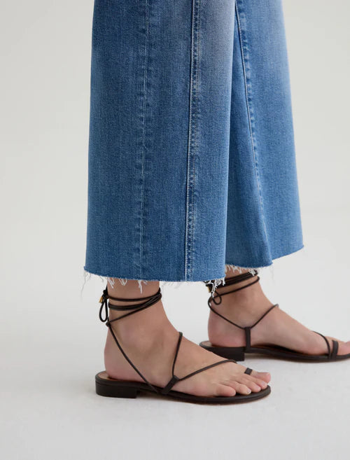 AG Saige Wide Leg Crop With Panel