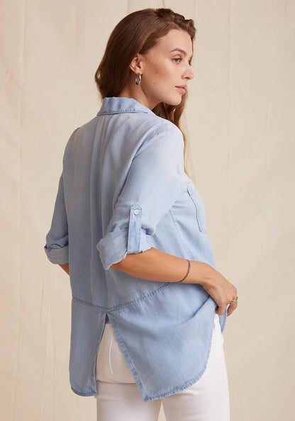 Bella Dahl Split Back Button Down