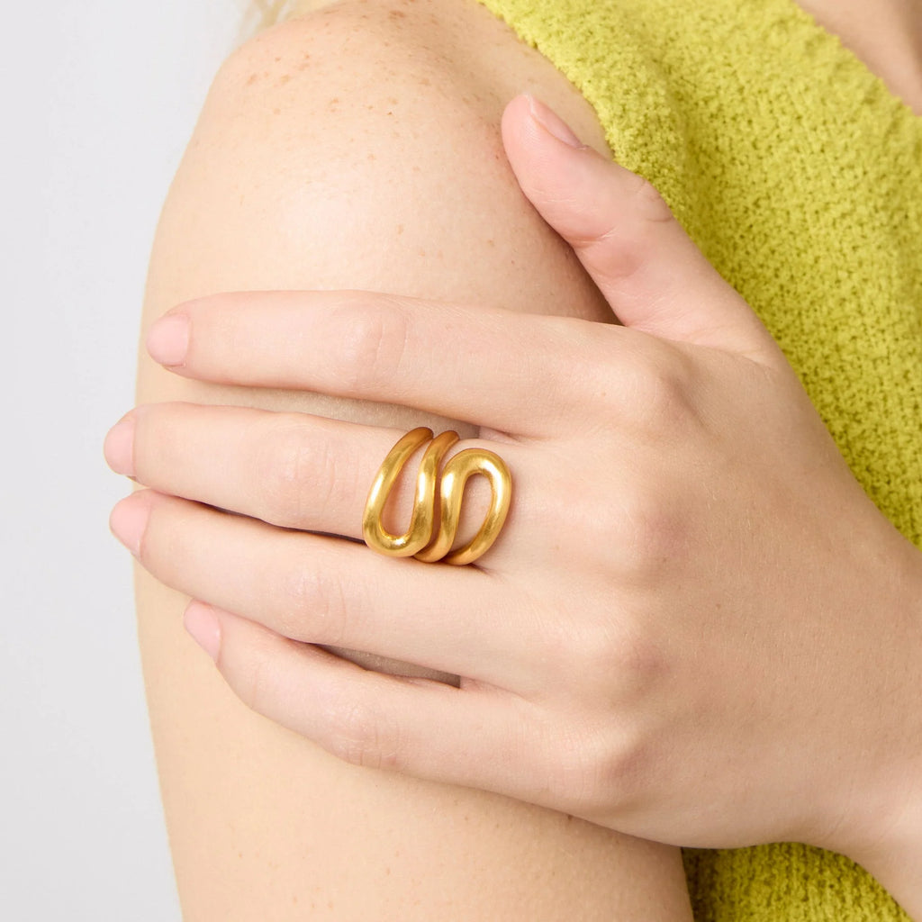 Julie Vos Wave Wrap Ring