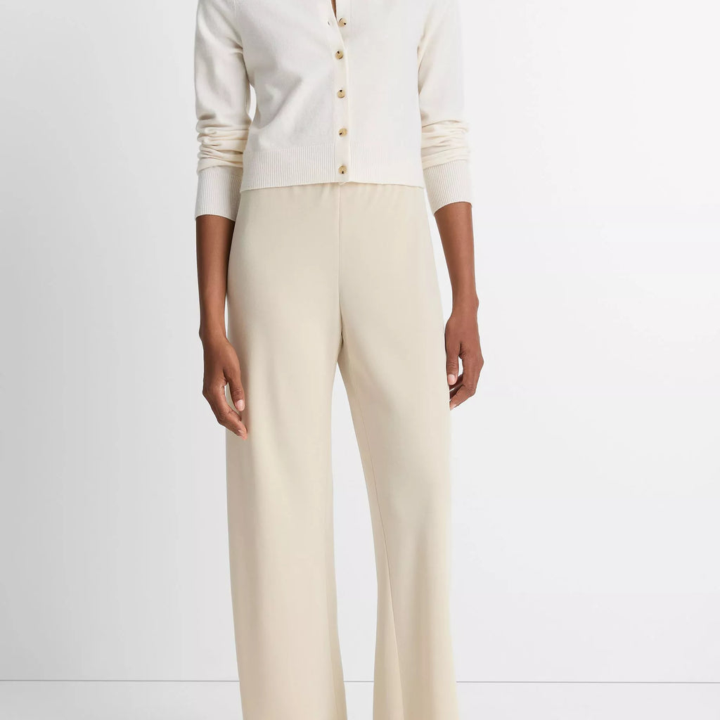 Vince Wool & Cashmere-Blend Polo Cardigan