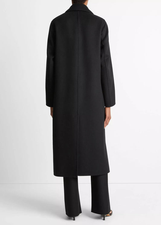 Vince Wool-Blend Single-Breasted Coat