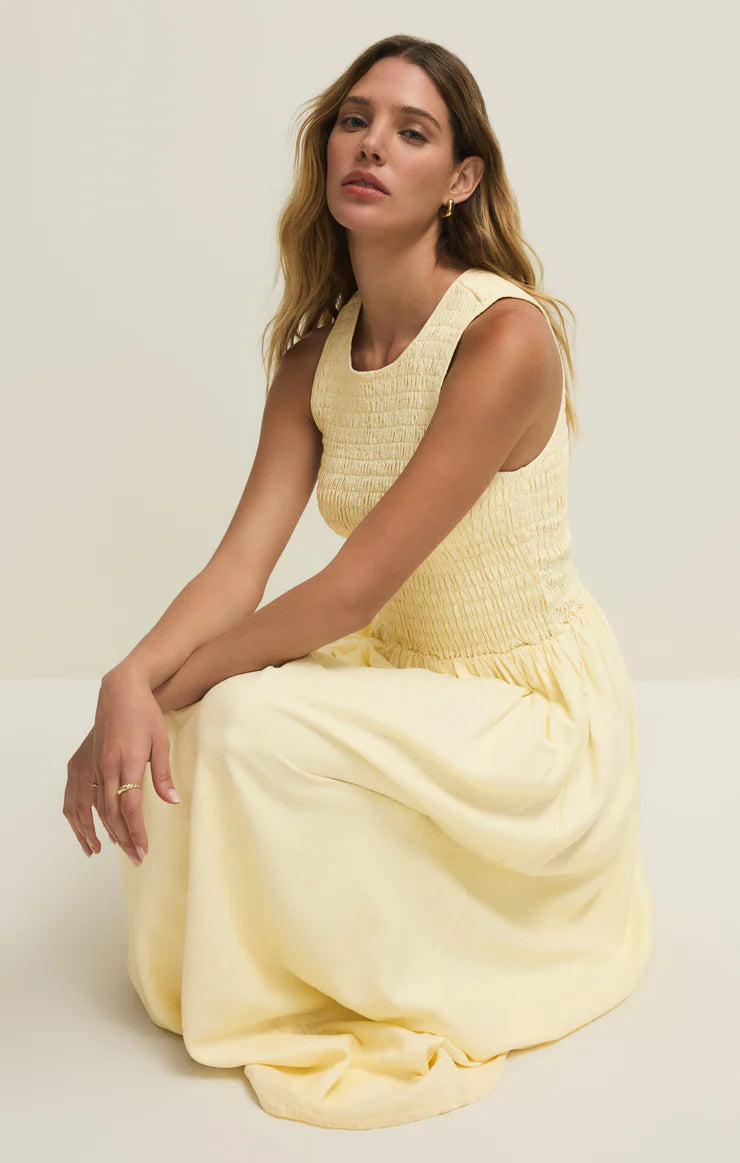 Z Supply Juniper Linen Maxi Dress