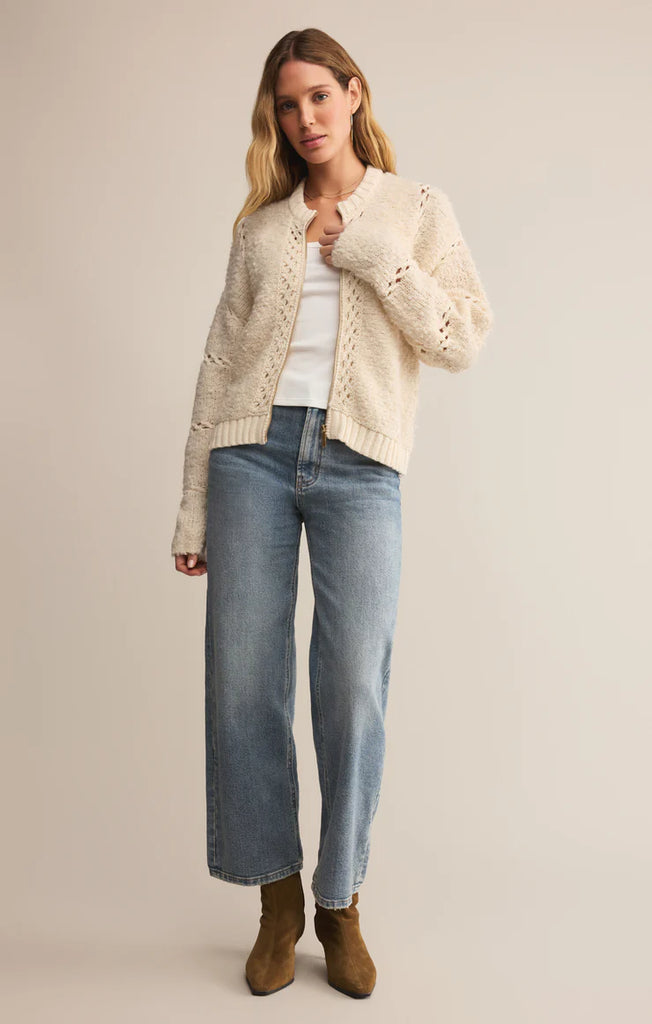 Z Supply Sundance Zip-Up Sweater Jacket