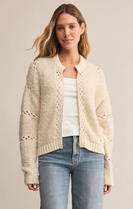 Z Supply Sundance Zip-Up Sweater Jacket