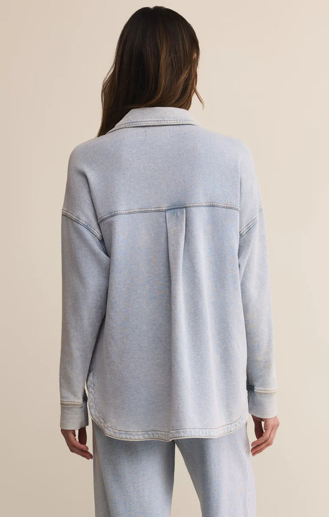 Z Supply All Day Knit Denim Jacket