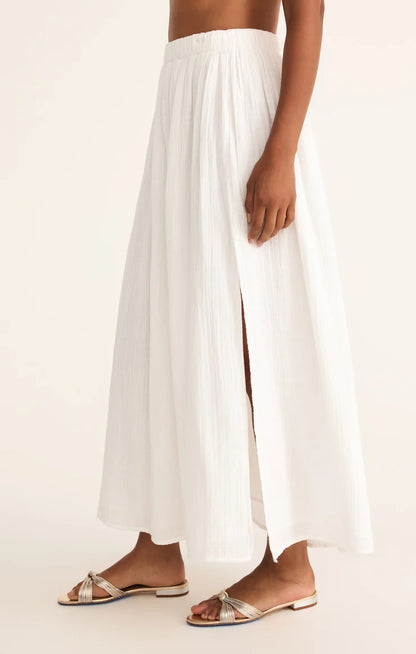 Z Supply Reina Airy Gauze Midi Skirt