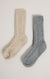 Z Supply 2-Pack Cable Socks