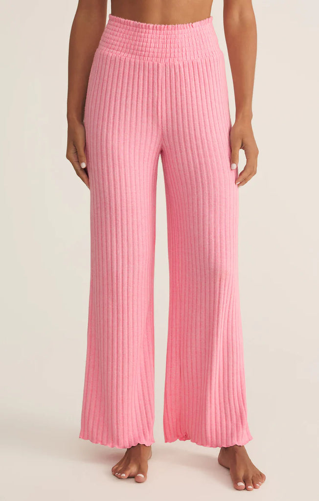 Z Supply Dawn Smocked Rib Pant