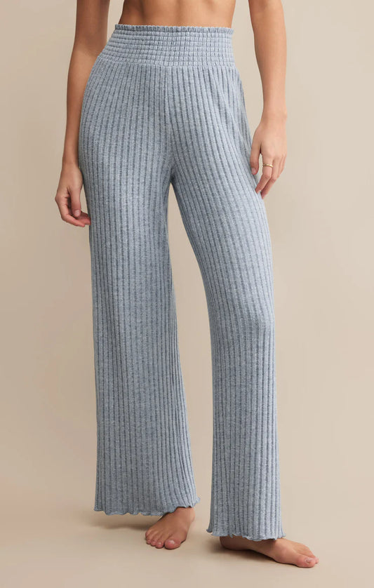 Z Supply Dawn Smocked Rib Pant