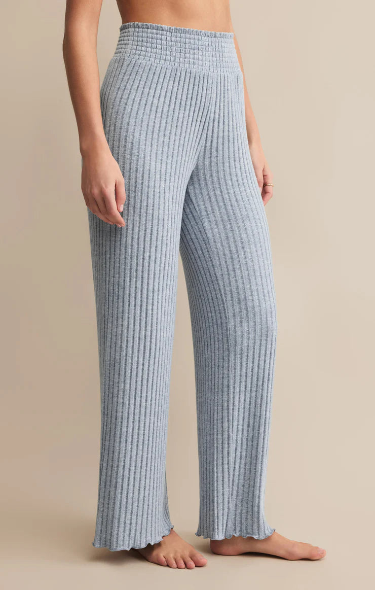 Z Supply Dawn Smocked Rib Pant